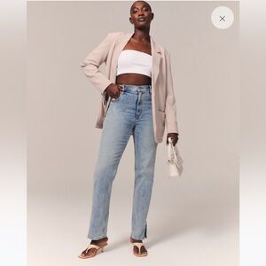 Abercrombie Jean The 90’s straight ultra high rise